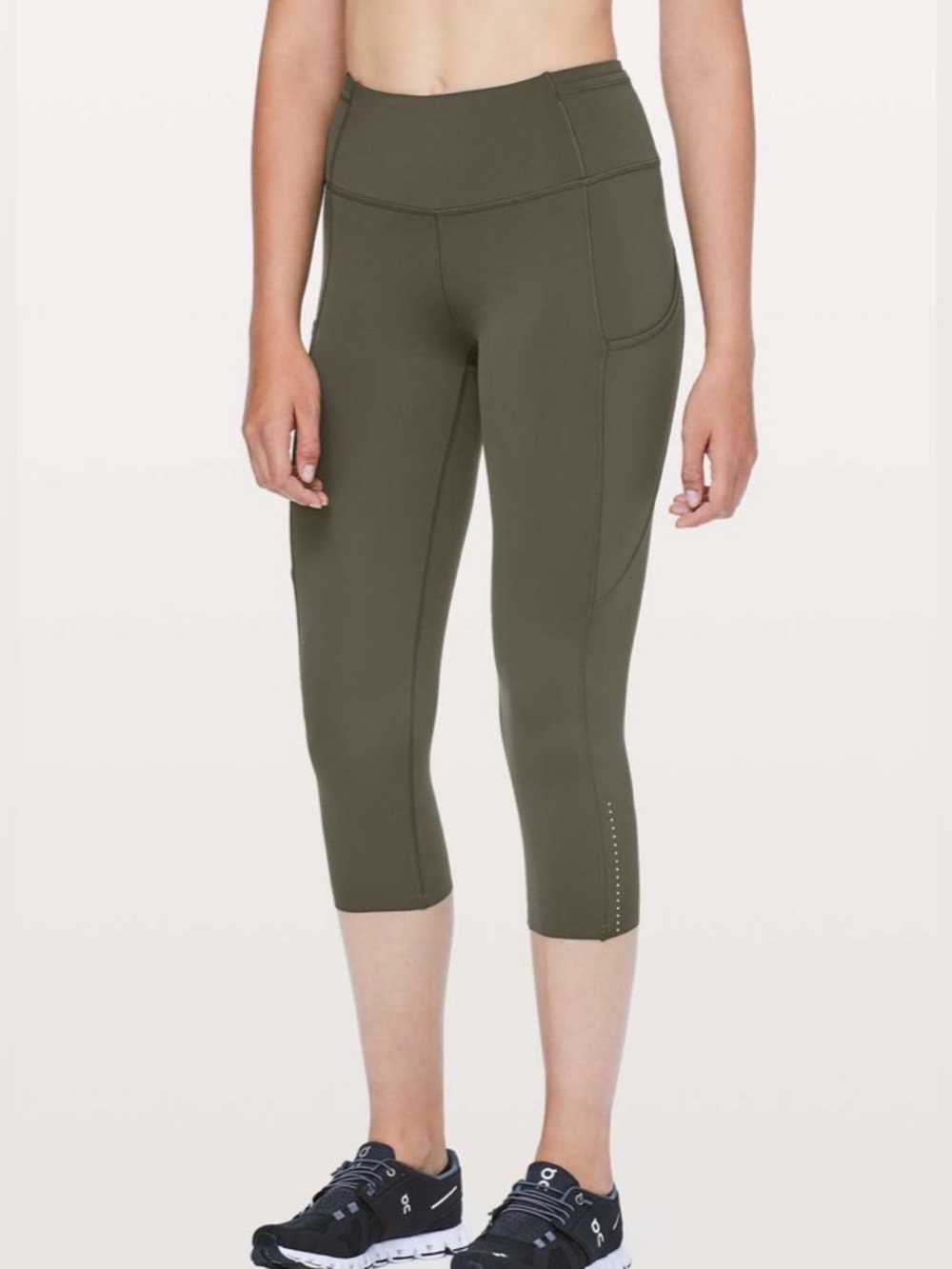 Lululemon Fast & Free Crop II *Nulux 19" - Picture 3 of 7